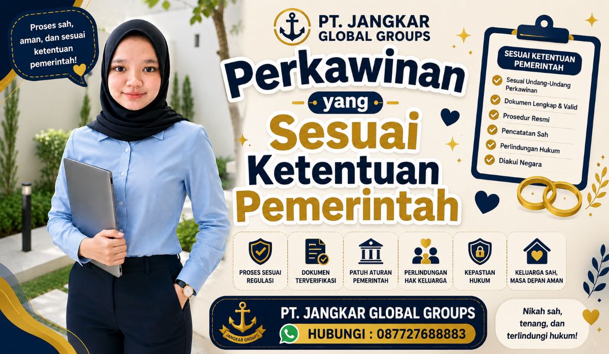 Perkawinan yang Sesuai Ketentuan Pemerintah