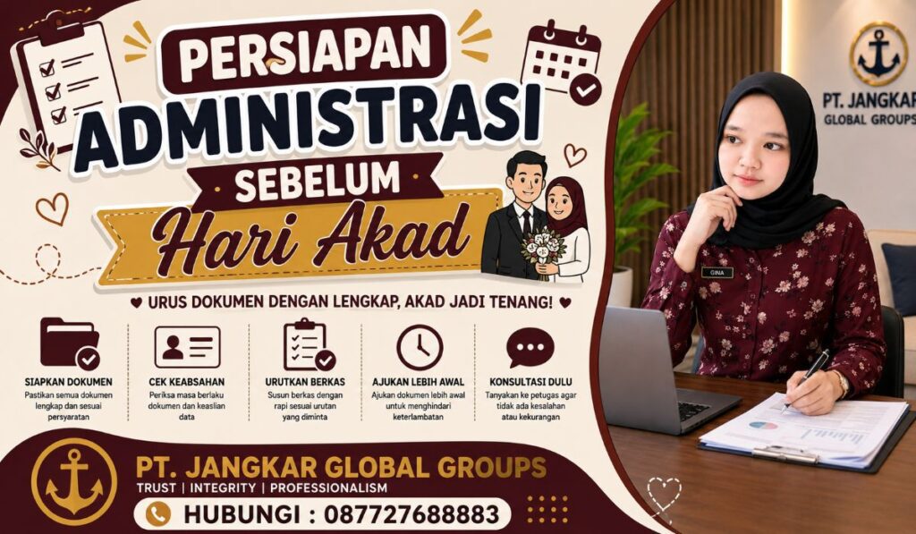 Persiapan Administrasi Sebelum Hari Akad