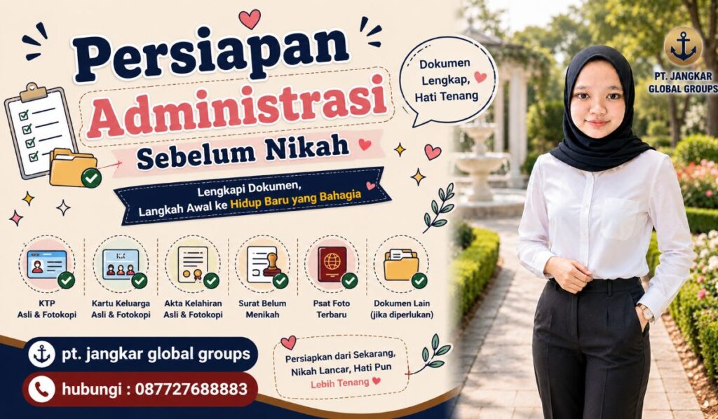 Persiapan Administrasi Sebelum Nikah