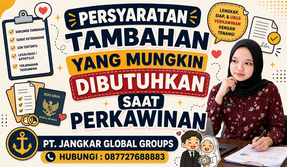 Persyaratan Tambahan yang Mungkin Dibutuhkan Saat Perkawinan