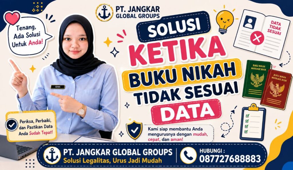 Solusi Ketika Buku Nikah Tidak Sesuai Data