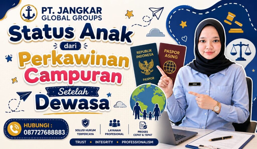 Status Anak dari Perkawinan Campuran Setelah Dewasa