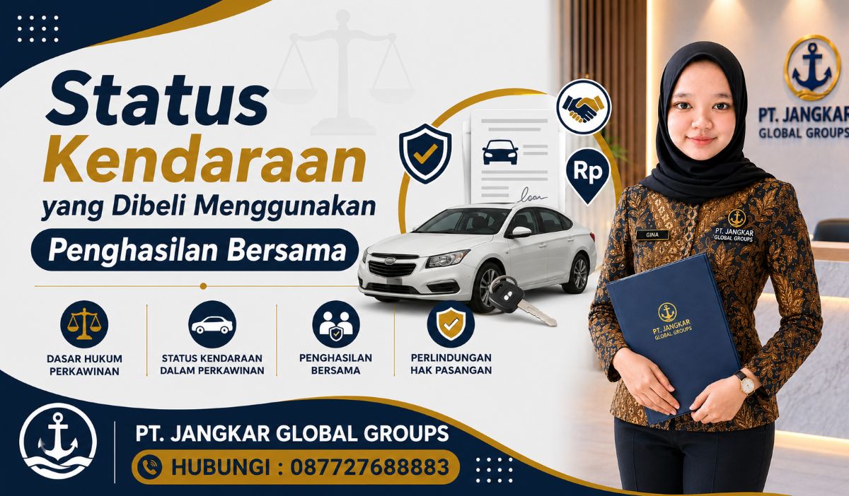 Status Kendaraan yang Dibeli Menggunakan Penghasilan Bersama