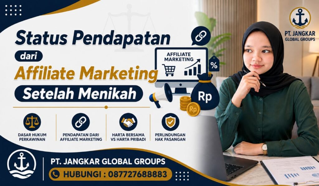 Status Pendapatan dari Affiliate Marketing Setelah Menikah
