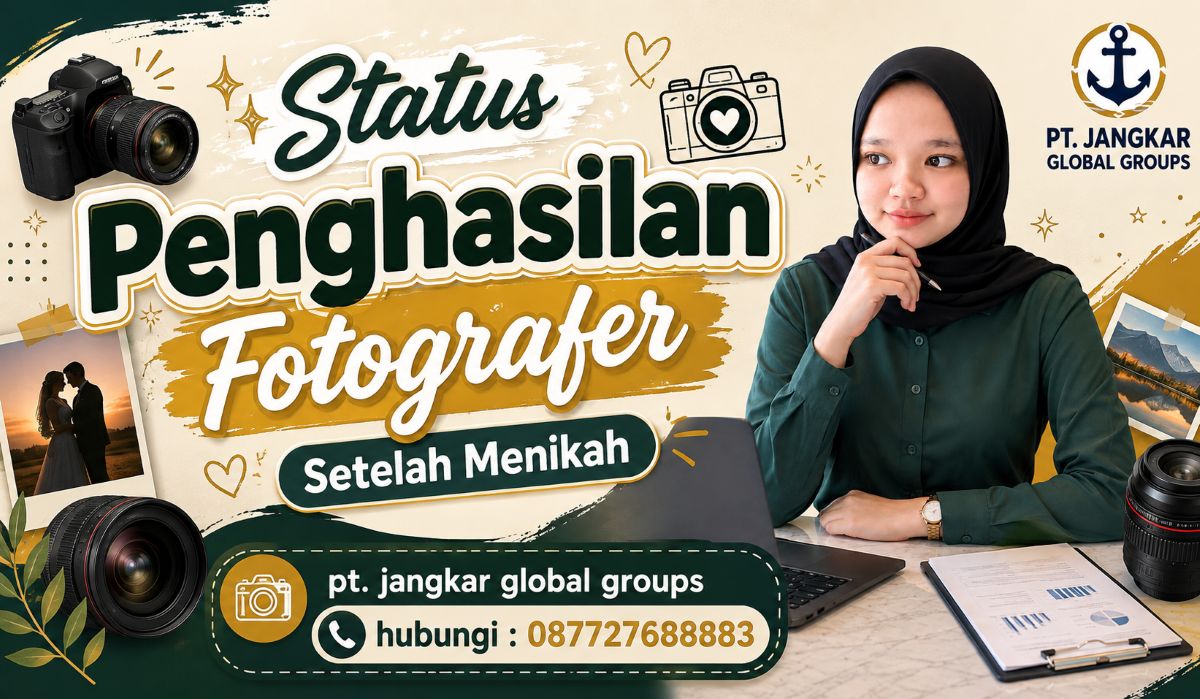 Status Penghasilan Fotografer Setelah Menikah