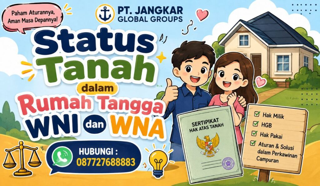 Status Tanah dalam Rumah Tangga WNI dan WNA