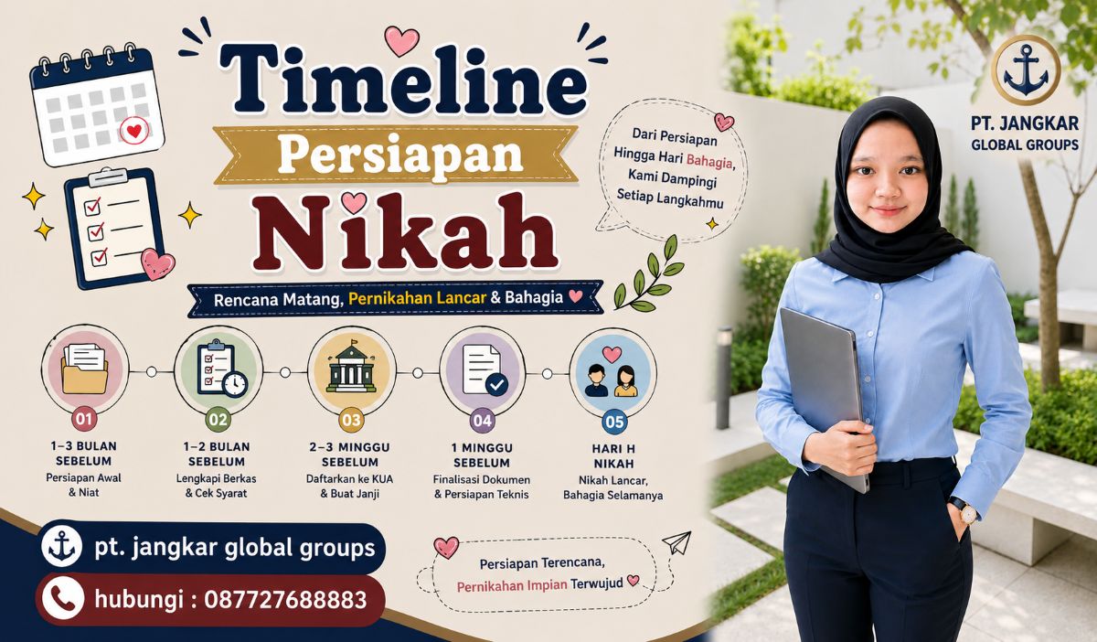 Timeline Persiapan Nikah