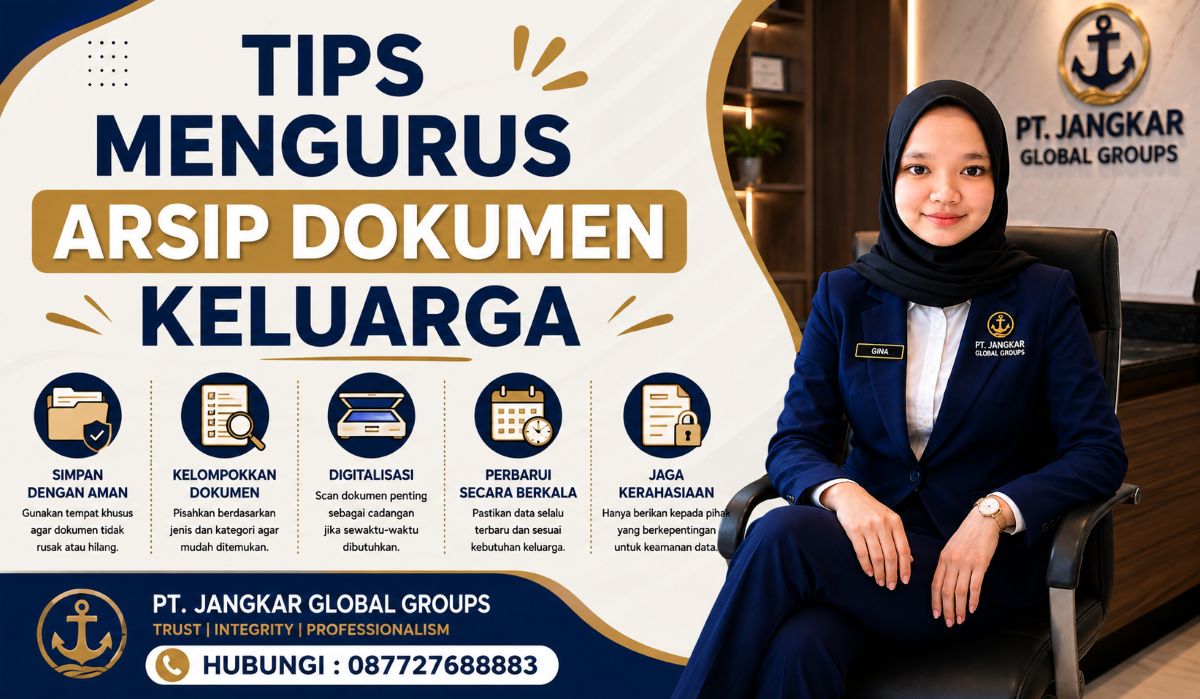 Tips Mengurus Arsip Dokumen Keluarga