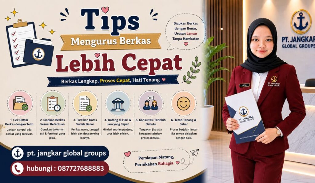 Tips Mengurus Berkas Lebih Cepat