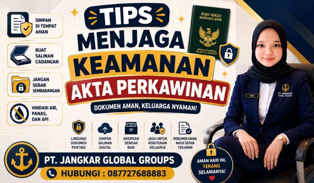 Tips Menjaga Keamanan Akta Perkawinan