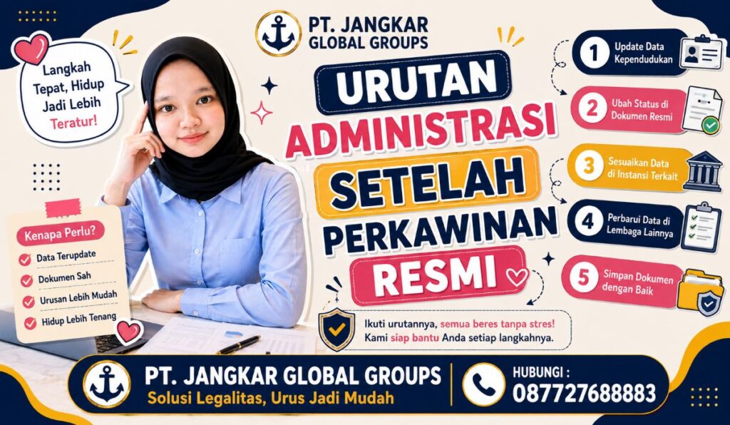 Urutan Administrasi Setelah Perkawinan Resmi