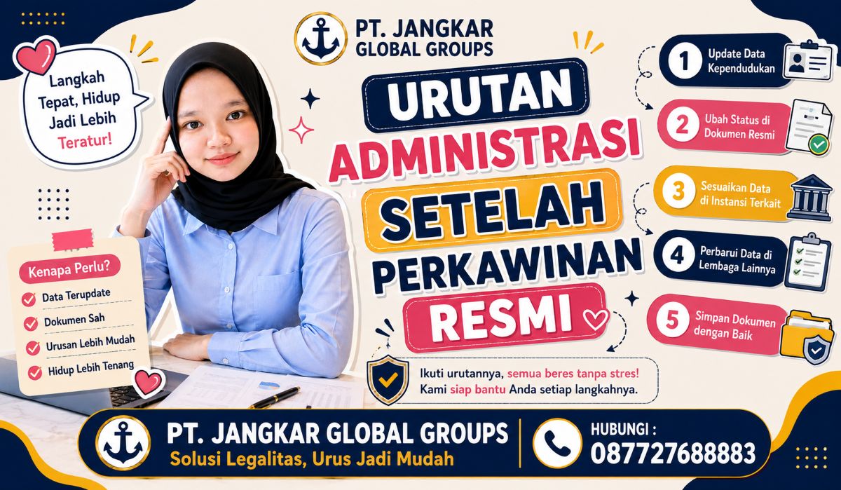 Urutan Administrasi Setelah Perkawinan Resmi