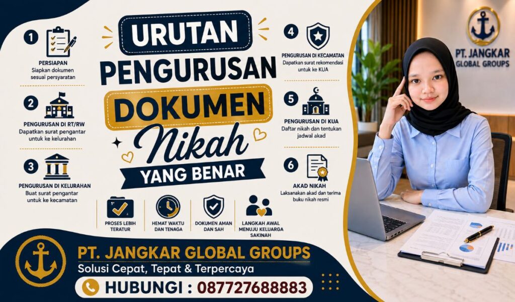 Urutan Pengurusan Dokumen Nikah yang Benar
