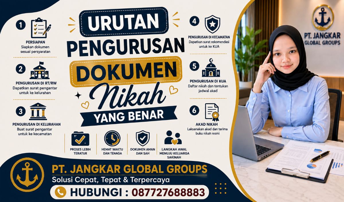Urutan Pengurusan Dokumen Nikah yang Benar
