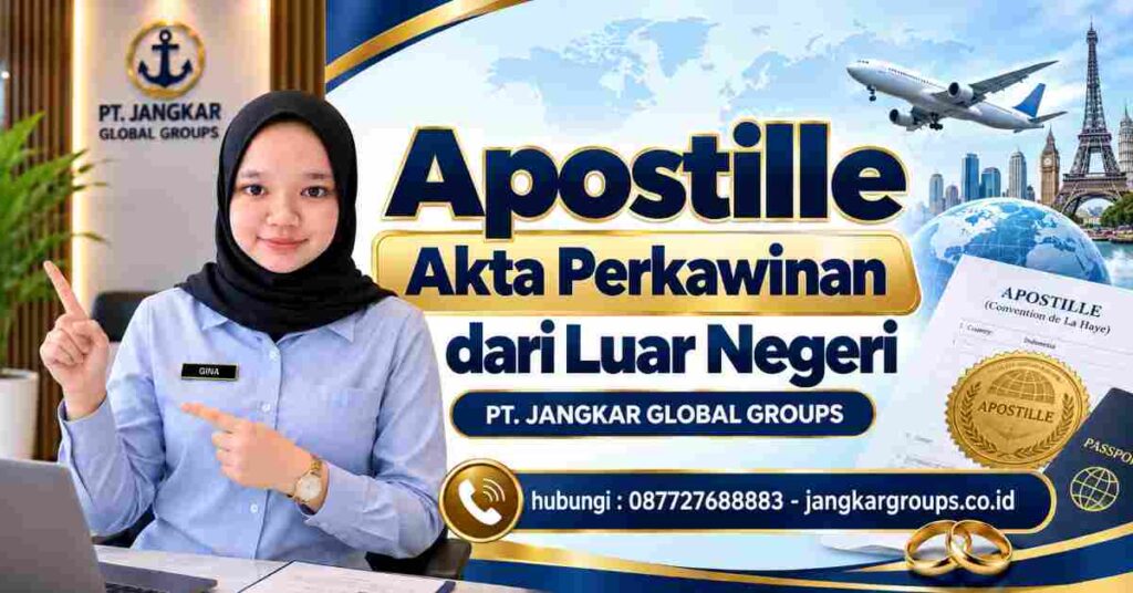 Apostille Akta Perkawinan dari Luar Negeri