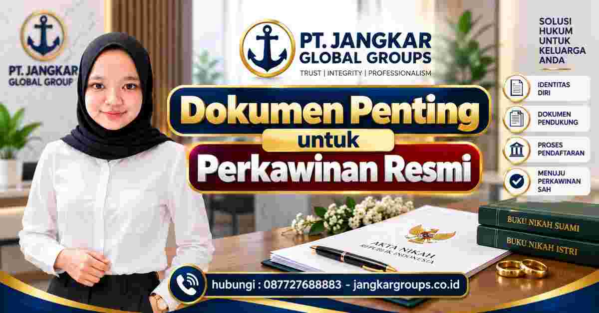 Dokumen Penting untuk Perkawinan Resmi