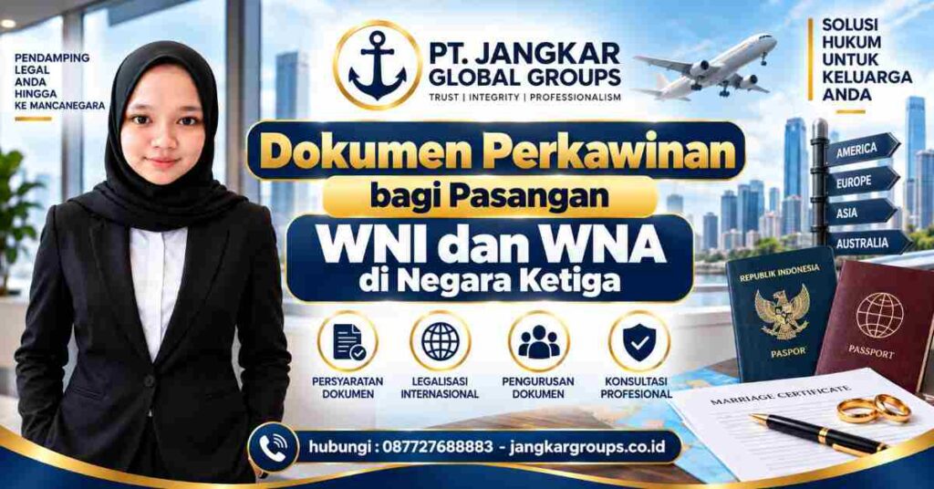 Dokumen Perkawinan bagi Pasangan WNI dan WNA di Negara Ketiga