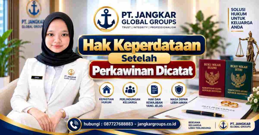 Hak Keperdataan Setelah Perkawinan Dicatat