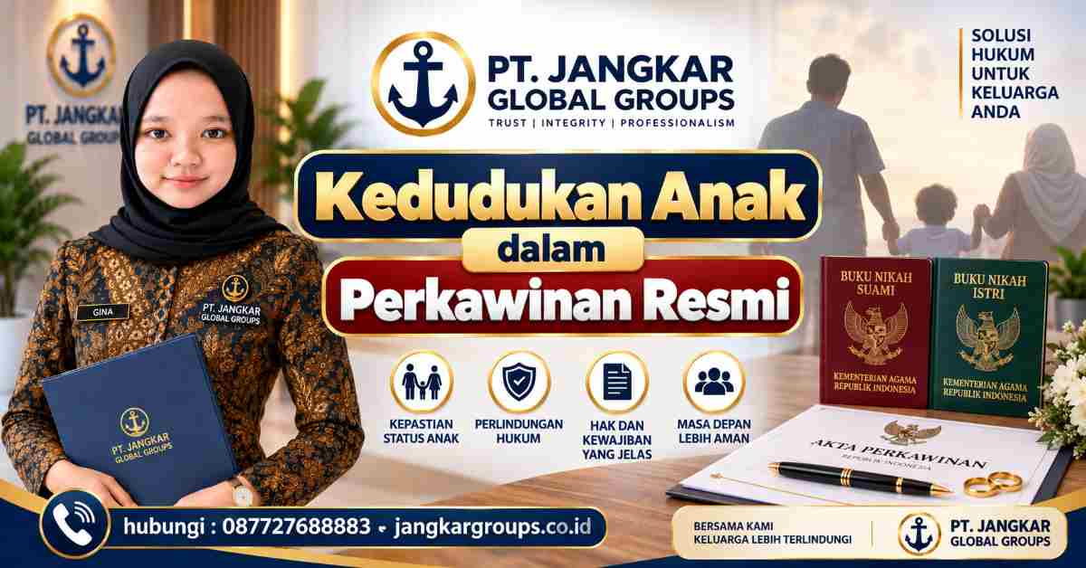 Kedudukan Anak dalam Perkawinan Resmi