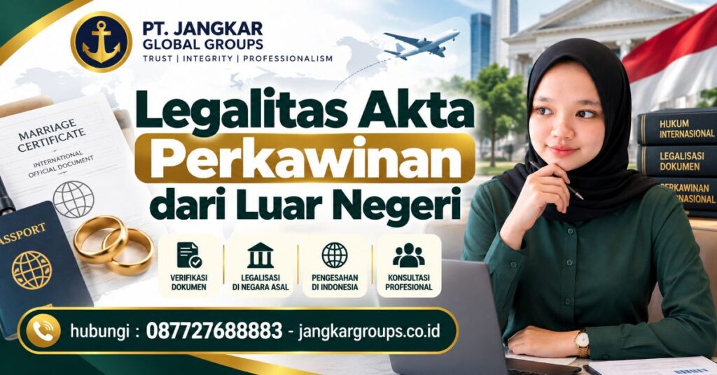 Legalitas Akta Perkawinan dari Luar Negeri