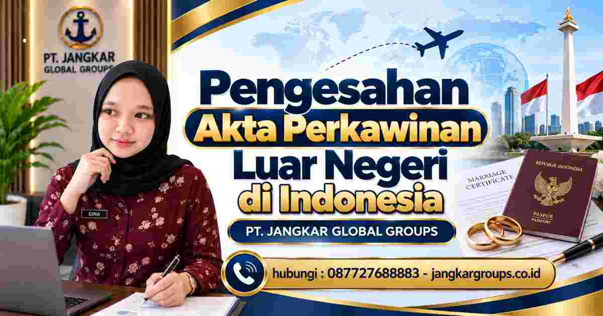 Pengesahan Akta Perkawinan Luar Negeri di Indonesia