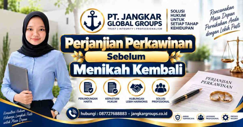 Perjanjian Perkawinan Sebelum Menikah Kembali