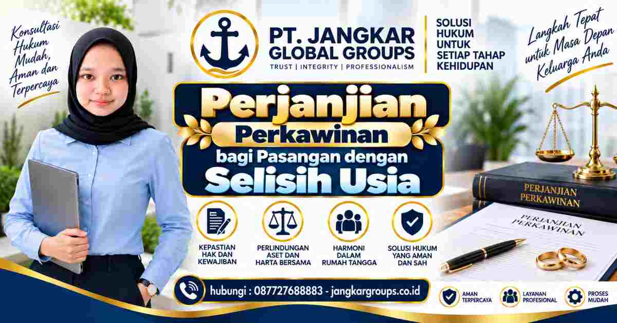 Perjanjian Perkawinan bagi Pasangan dengan Selisih Usia