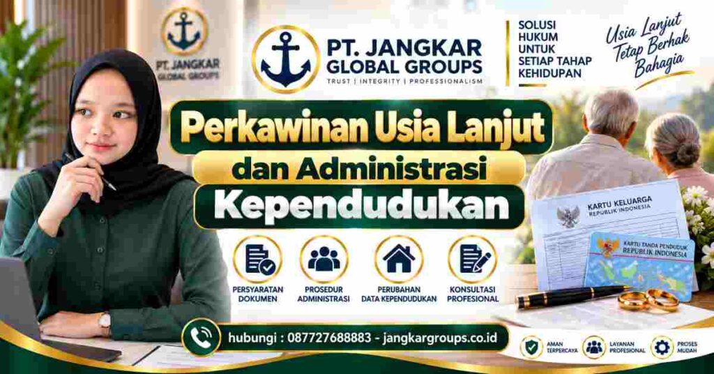 Perkawinan Usia Lanjut dan Administrasi Kependudukan