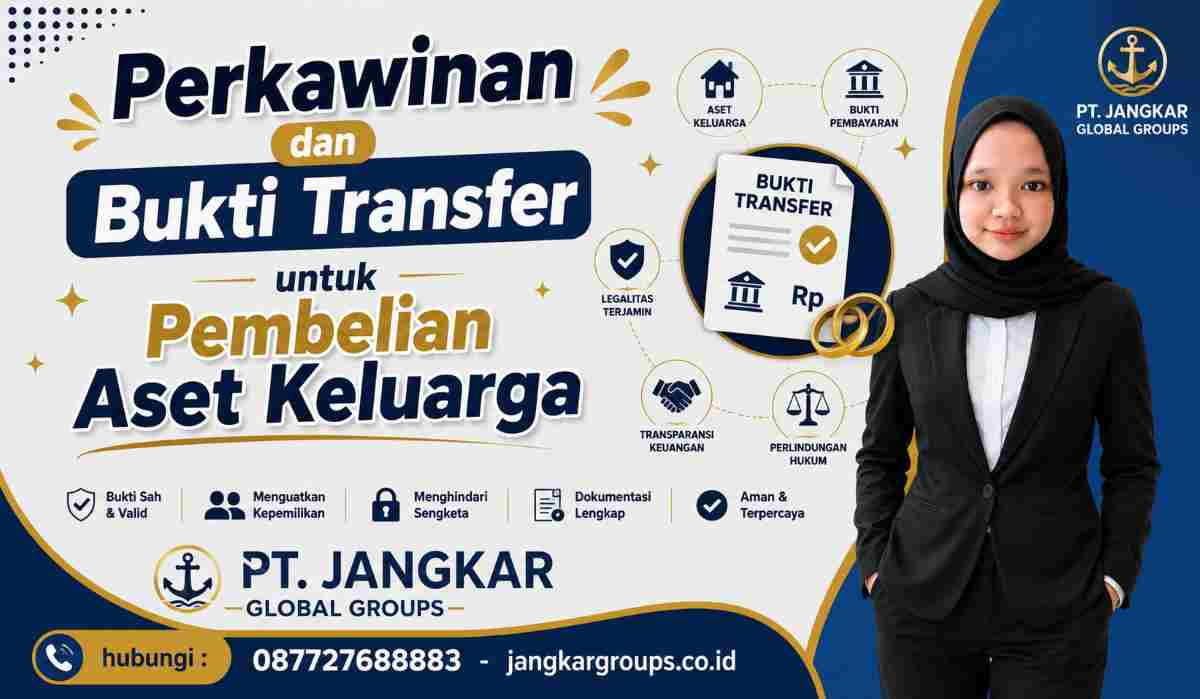 Perkawinan dan Bukti Transfer untuk Pembelian Aset Keluarga