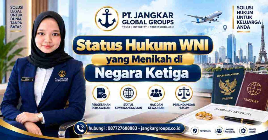 Status Hukum WNI yang Menikah di Negara Ketiga