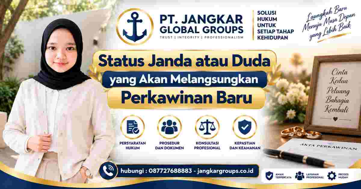 Status Janda atau Duda yang Akan Melangsungkan Perkawinan Baru