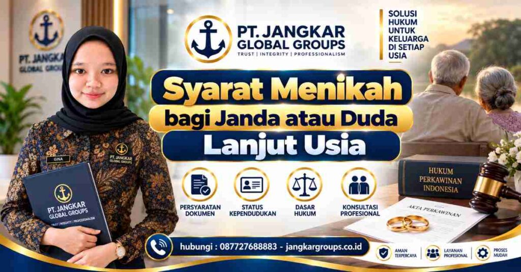 Syarat Menikah bagi Janda atau Duda Lanjut Usia