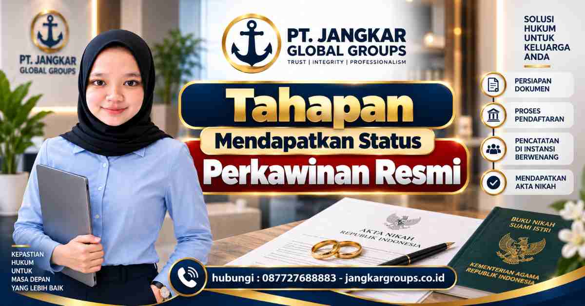 Tahapan Mendapatkan Status Perkawinan Resmi
